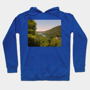 Discover Krka National Park's Hills Meeting the River Hoodie